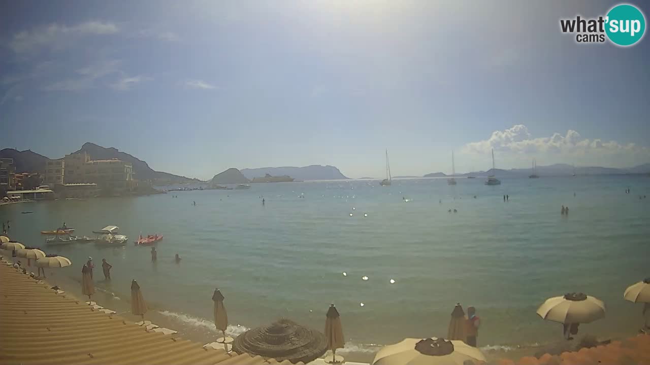 Webcam Terza Spiaggia Golfo Aranci – Vista mare in diretta