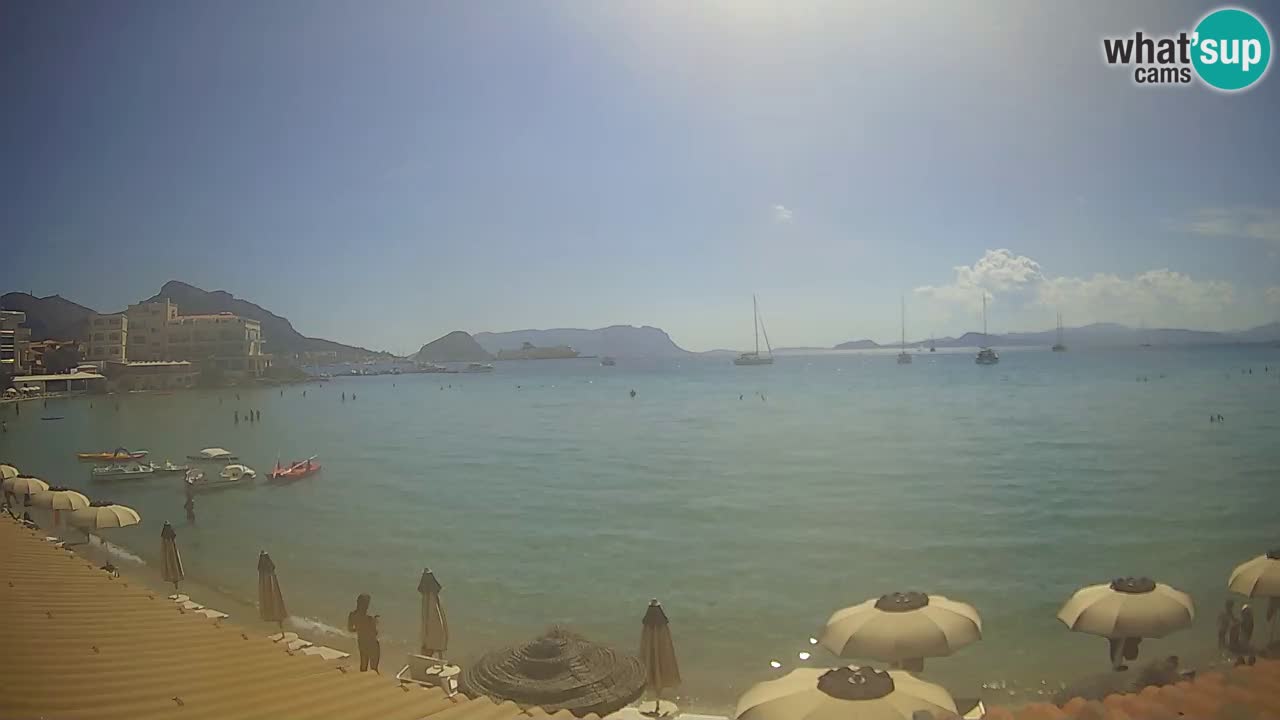 Webcam Terza Spiaggia Golfo Aranci – Vista mare in diretta