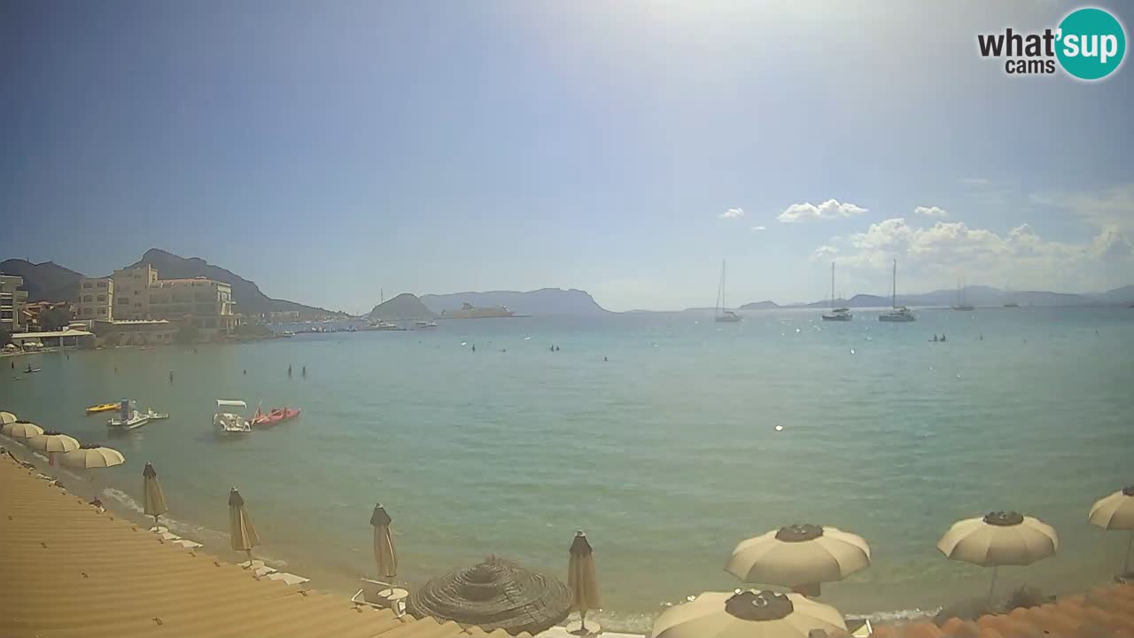 Webcam Terza Spiaggia Golfo Aranci – Liveblick auf den Strand