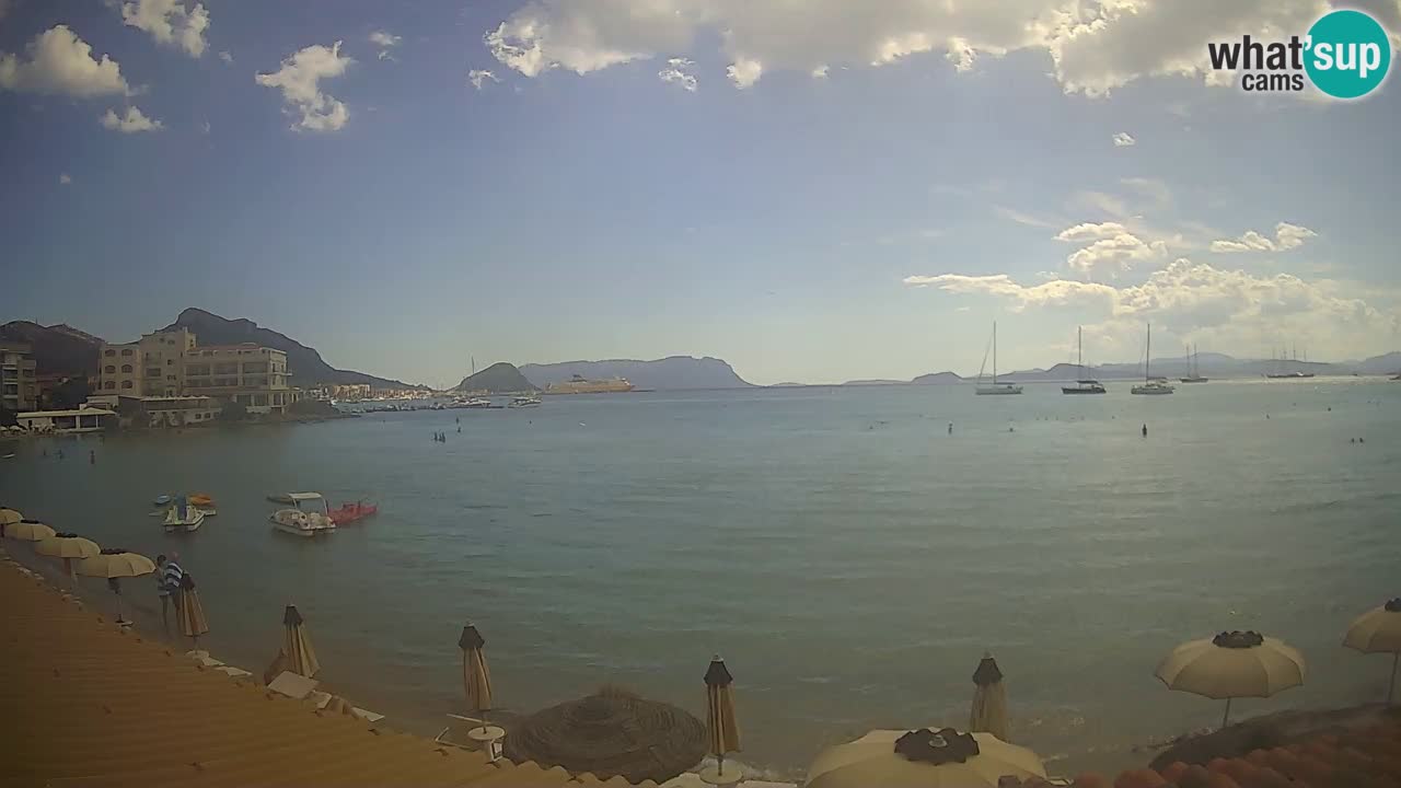 Webcam Terza Spiaggia Golfo Aranci – Vista mare in diretta