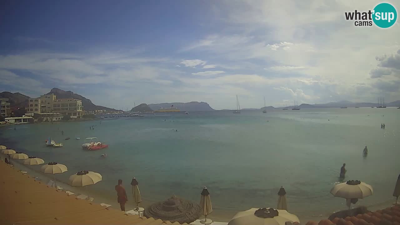 Webcam Terza Spiaggia Golfo Aranci – Vista mare in diretta