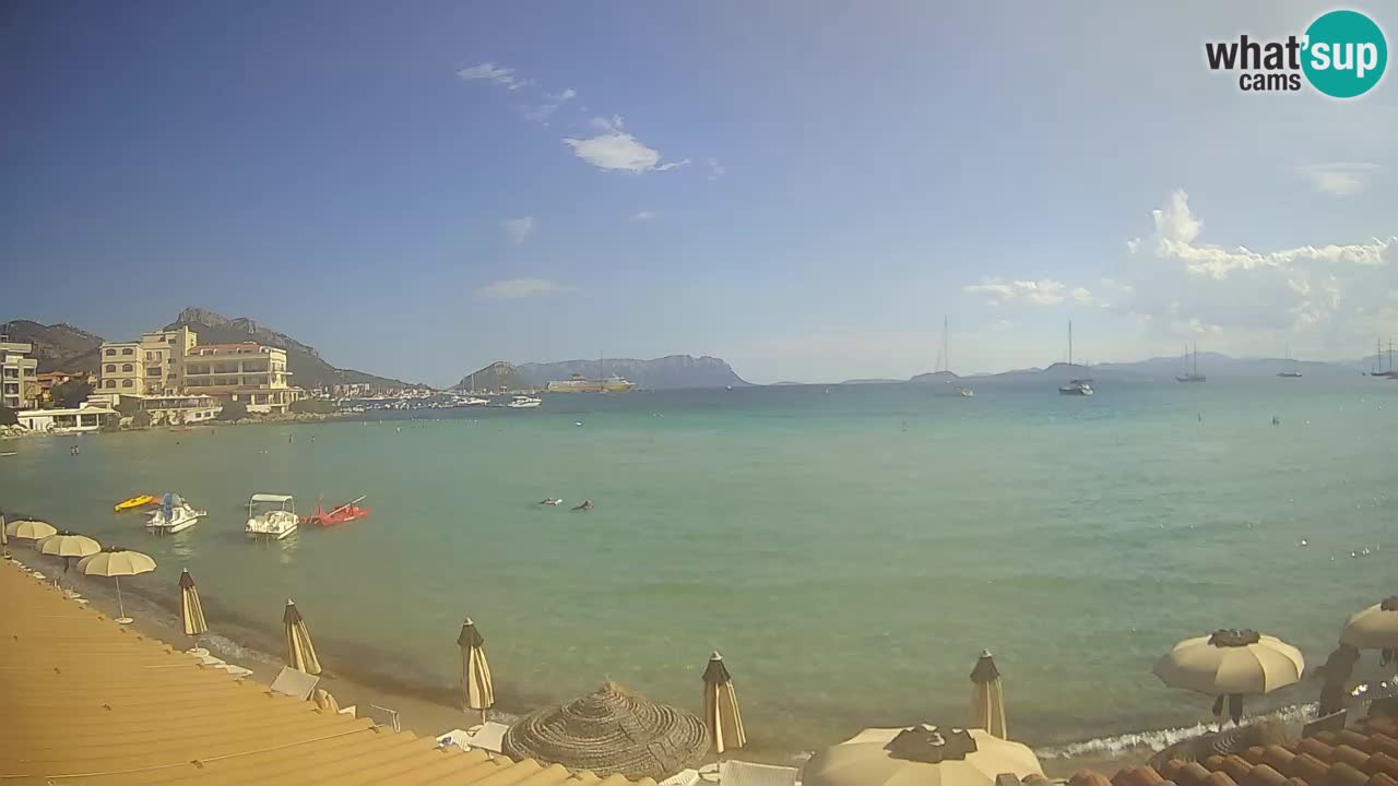 Webcam Terza Spiaggia Golfo Aranci – Liveblick auf den Strand