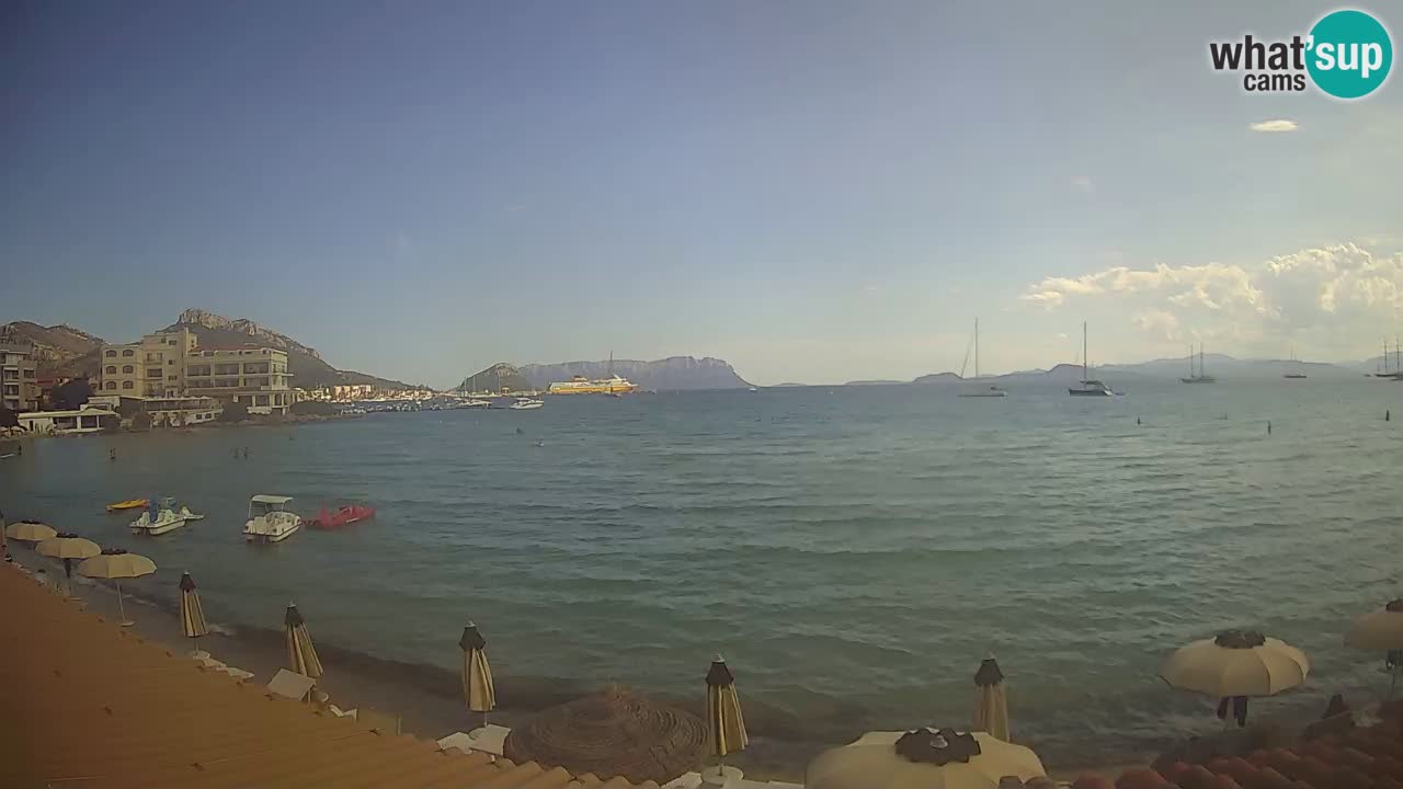 Webcam Terza Spiaggia Golfo Aranci – Vista mare in diretta