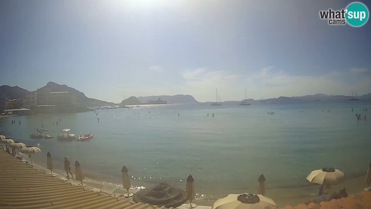 Web kamera Terza Spiaggia Golfo Aranci – Pogled uživo na plažu