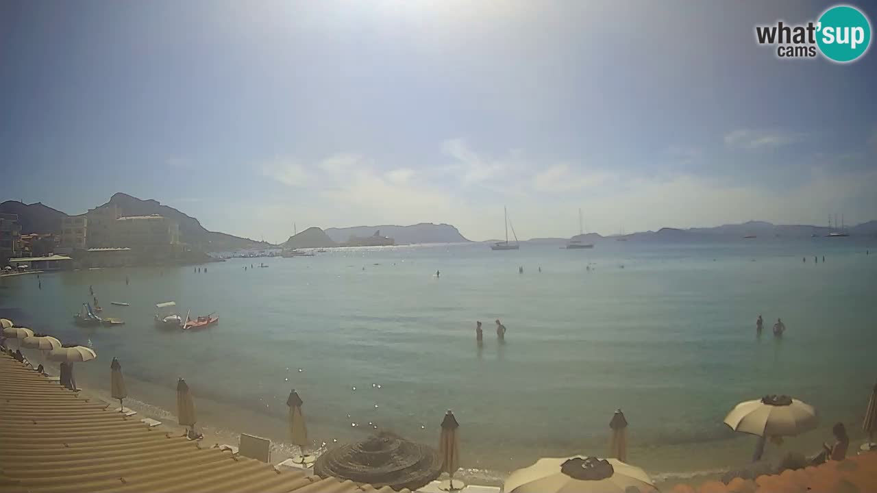 Webcam Terza Spiaggia Golfo Aranci – Liveblick auf den Strand