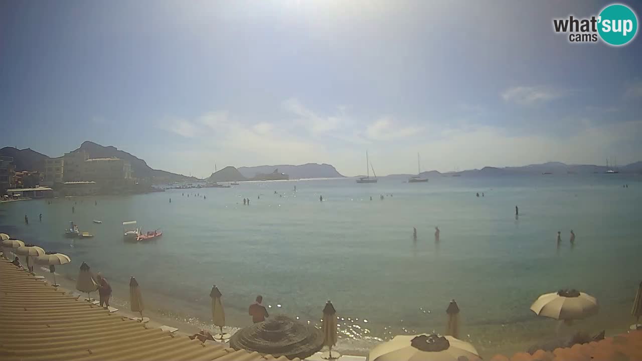Webcam Terza Spiaggia Golfo Aranci – Vista en directo de la playa