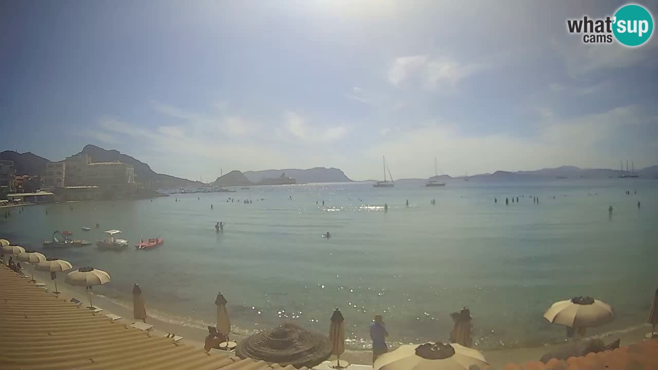 Webcam Terza Spiaggia Golfo Aranci – Liveblick auf den Strand