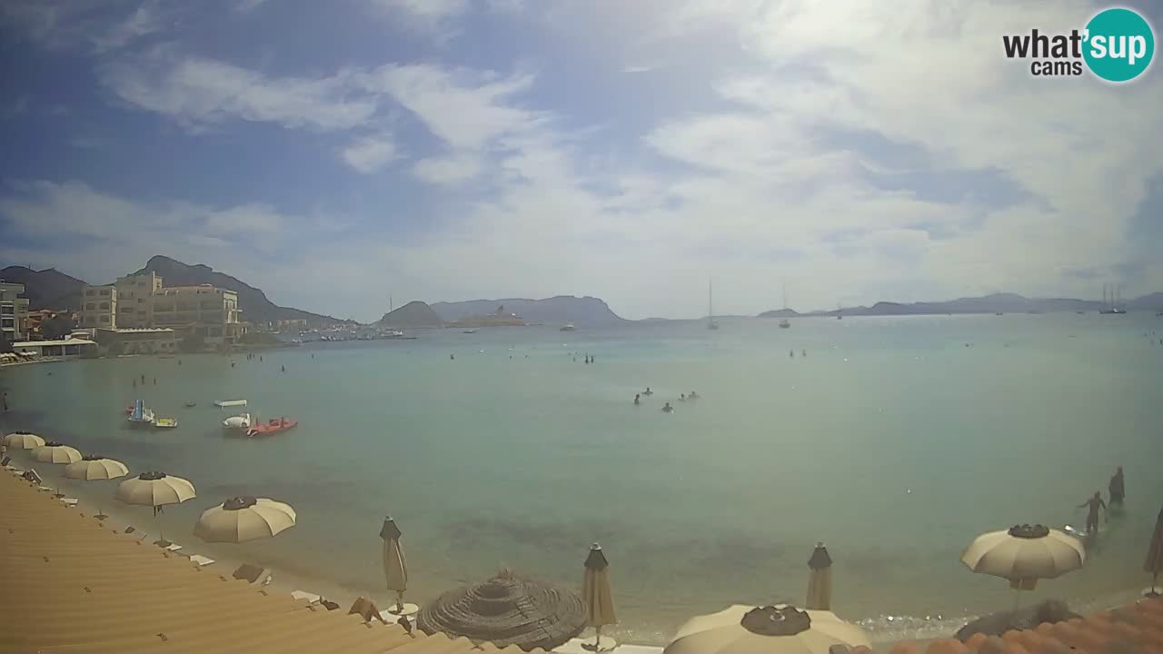 Webcam Terza Spiaggia Golfo Aranci – Liveblick auf den Strand
