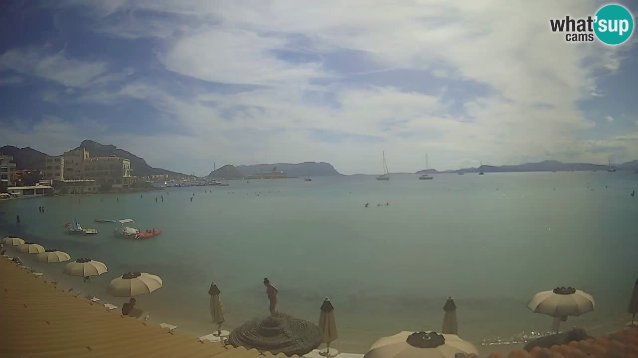 Webcam Terza Spiaggia Golfo Aranci – Vista mare in diretta
