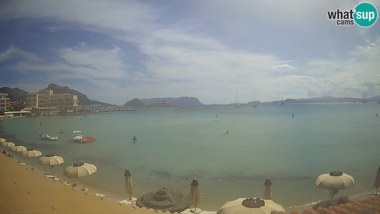 Webcam Terza Spiaggia Golfo Aranci – Vista mare in diretta