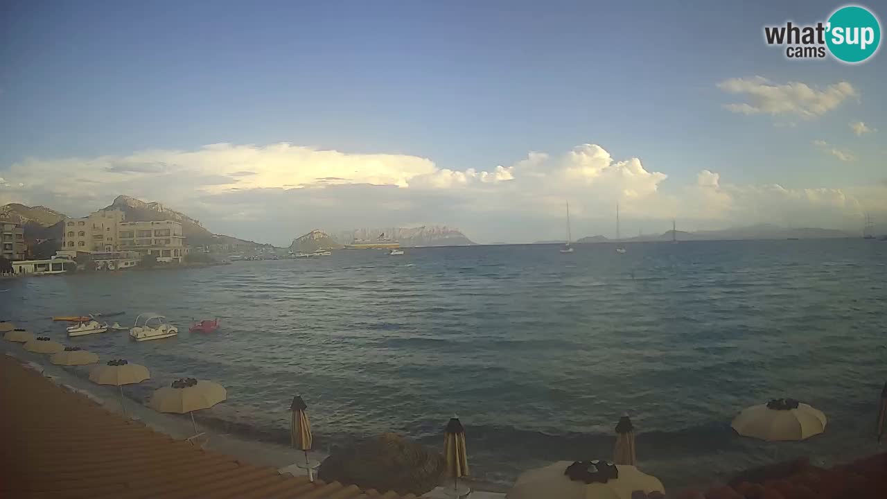 Webcam Terza Spiaggia Golfo Aranci – Liveblick auf den Strand