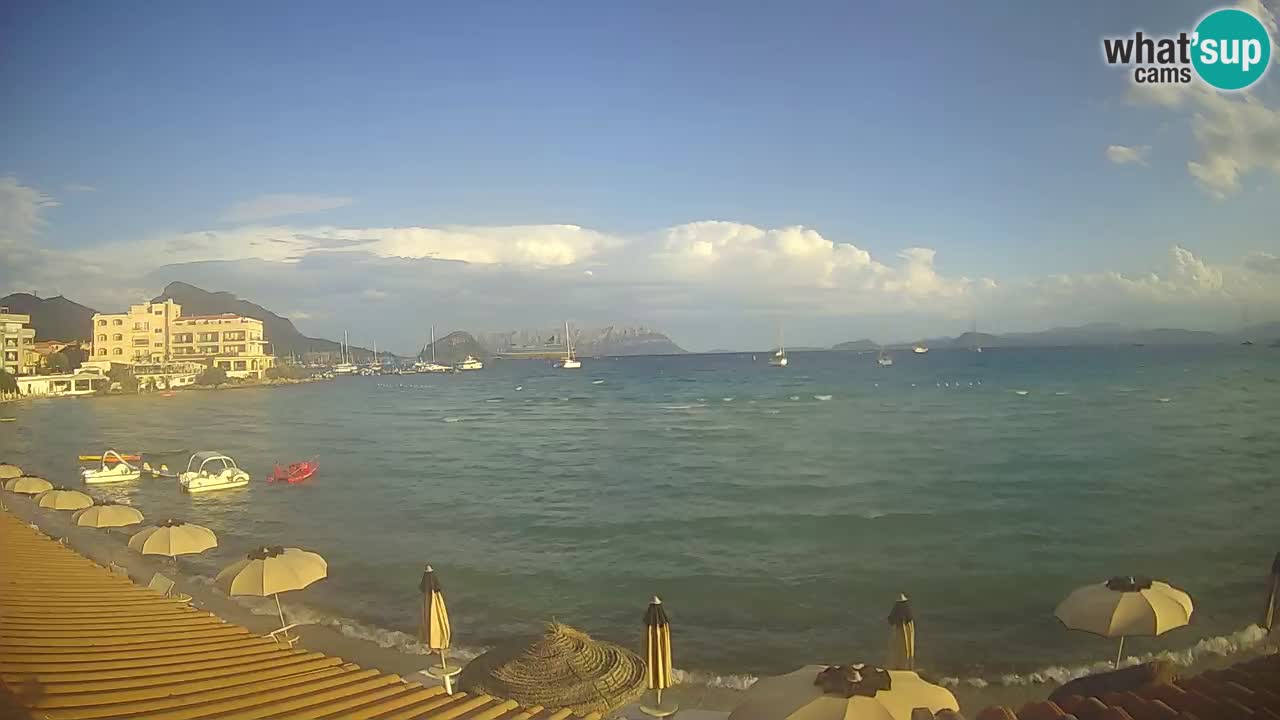 Webcam Terza Spiaggia Golfo Aranci – Liveblick auf den Strand