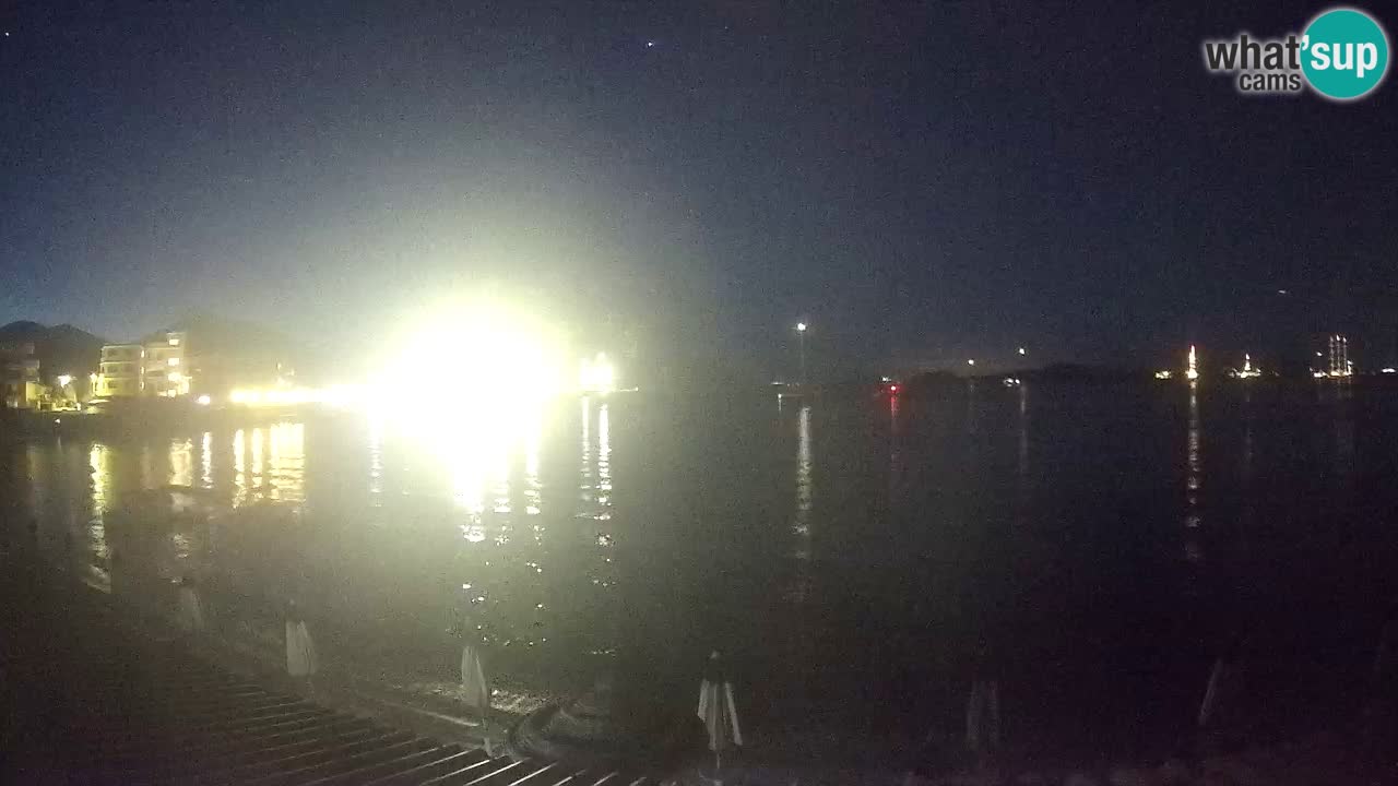 Webcam Terza Spiaggia Golfo Aranci – Vista en directo de la playa