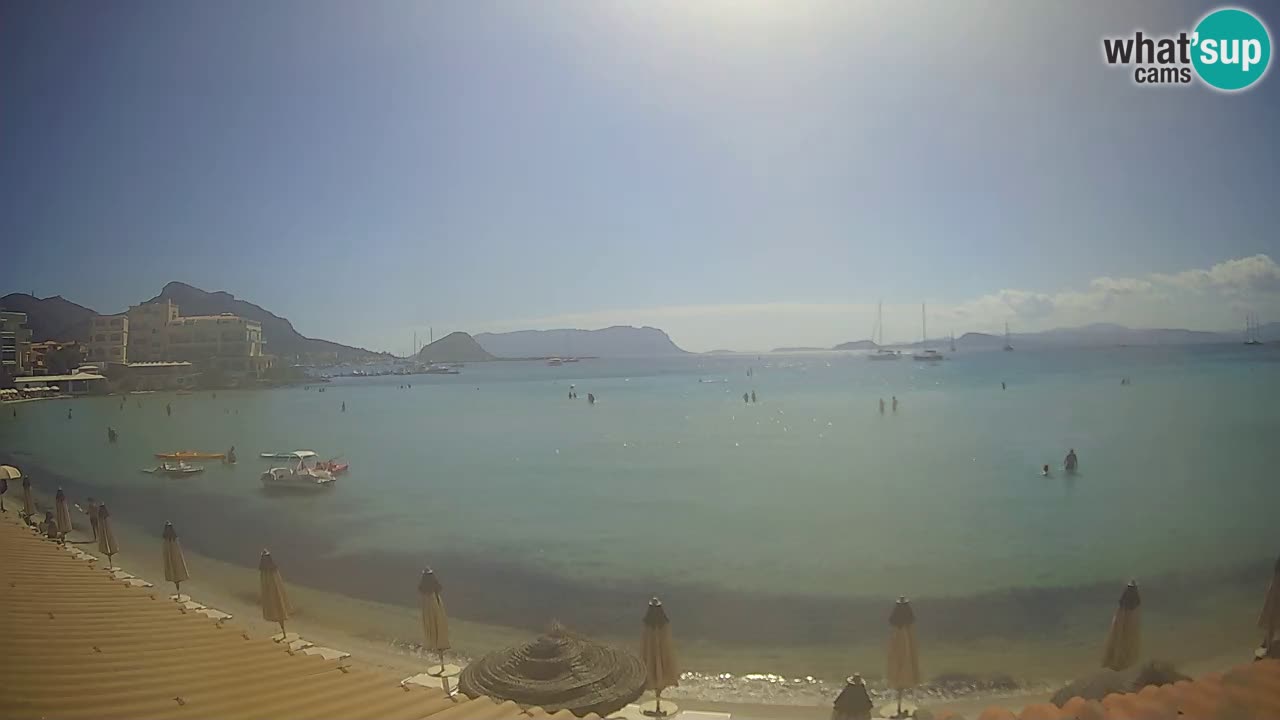 Webcam Terza Spiaggia Golfo Aranci – Liveblick auf den Strand