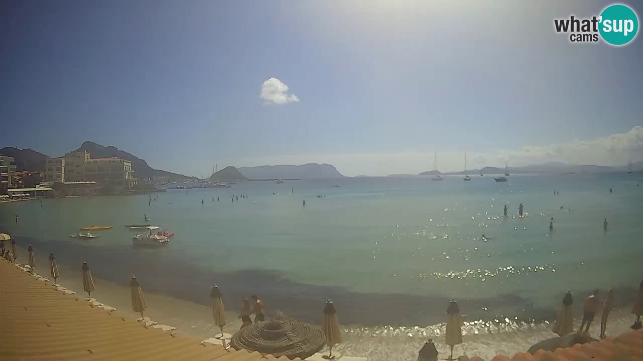 Webcam Terza Spiaggia Golfo Aranci – Vista en directo de la playa