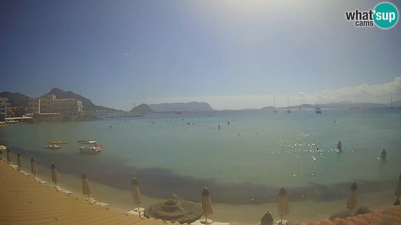 Webcam Terza Spiaggia Golfo Aranci – Liveblick auf den Strand