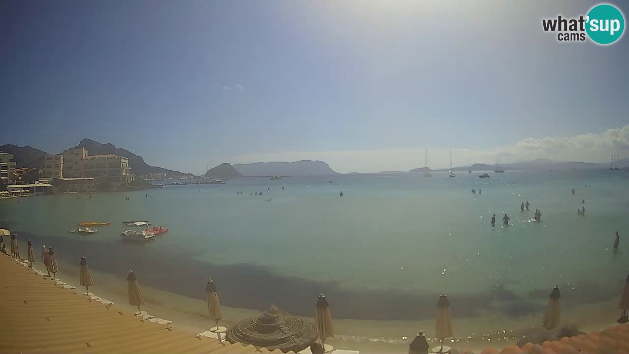 Webcam Terza Spiaggia Golfo Aranci – Liveblick auf den Strand