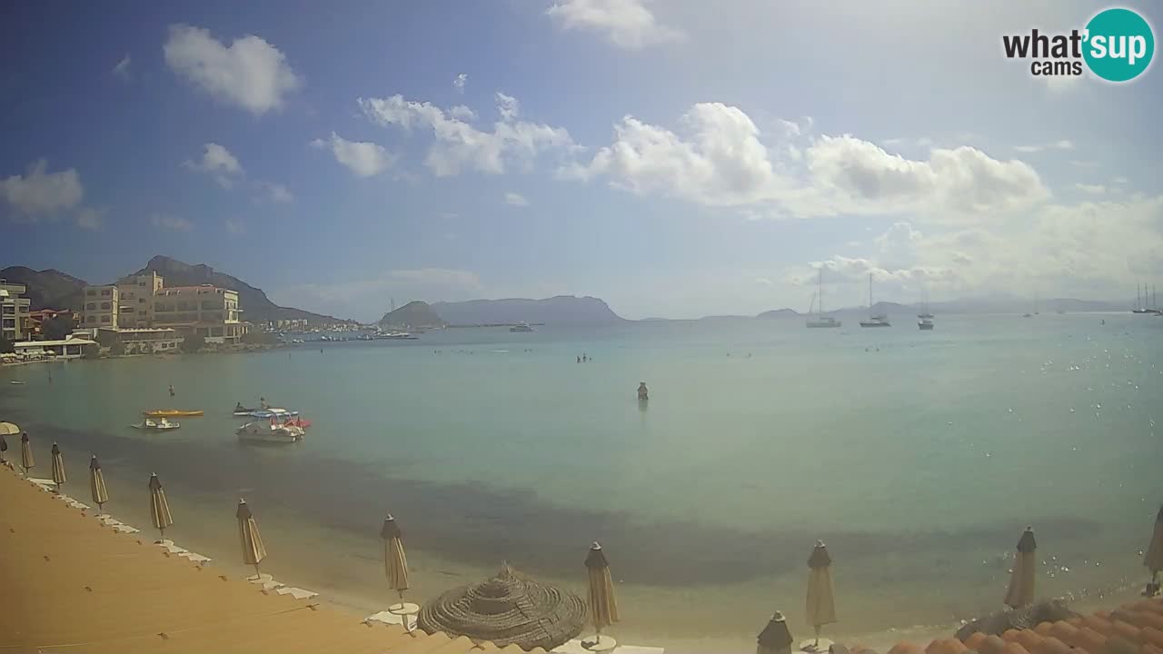 Webcam Terza Spiaggia Golfo Aranci – Liveblick auf den Strand