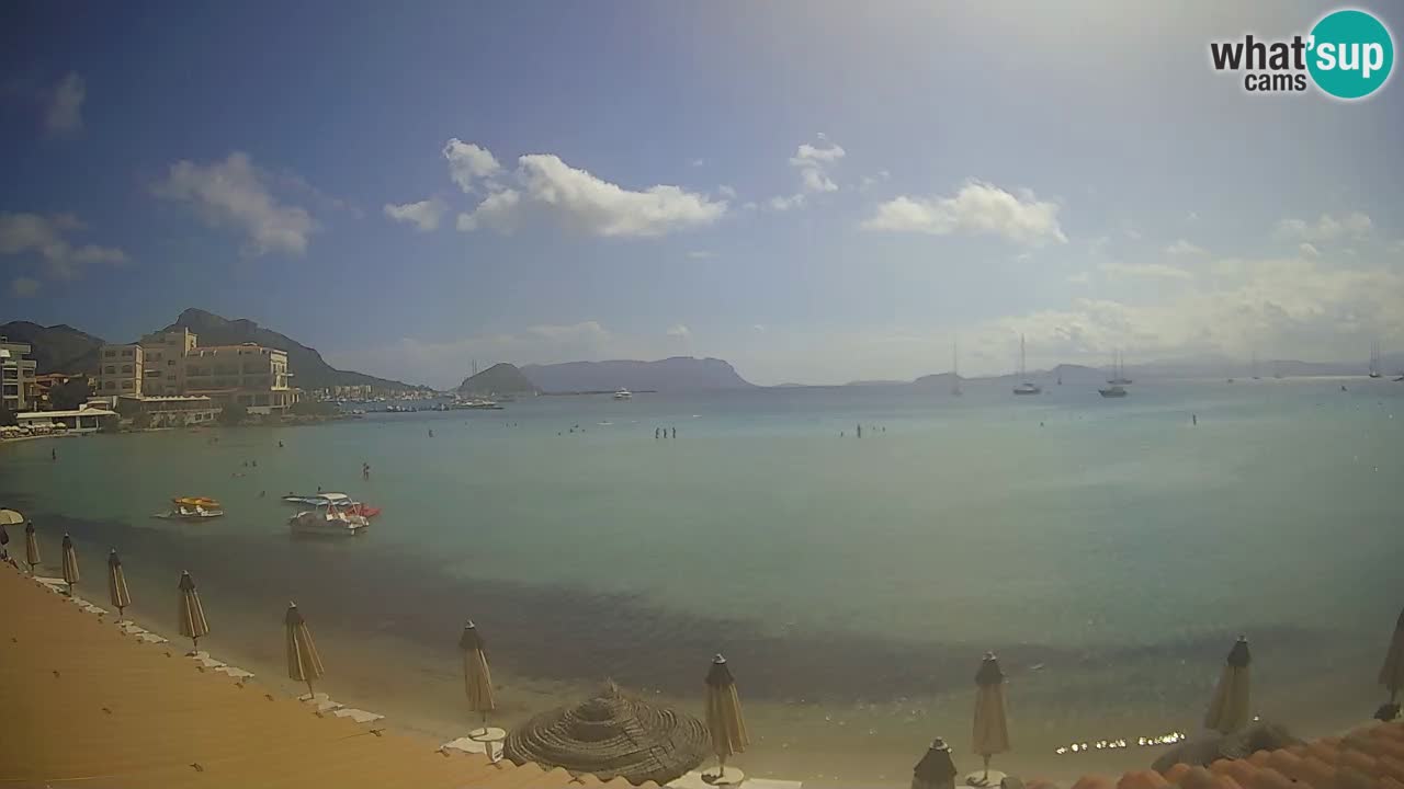 Webcam Terza Spiaggia Golfo Aranci – Vue en direct de la plage