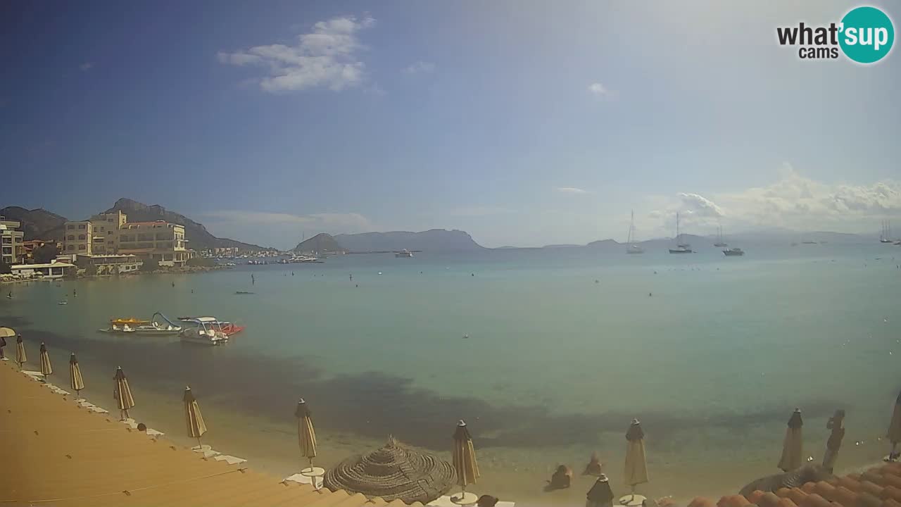Webcam Terza Spiaggia Golfo Aranci – Liveblick auf den Strand