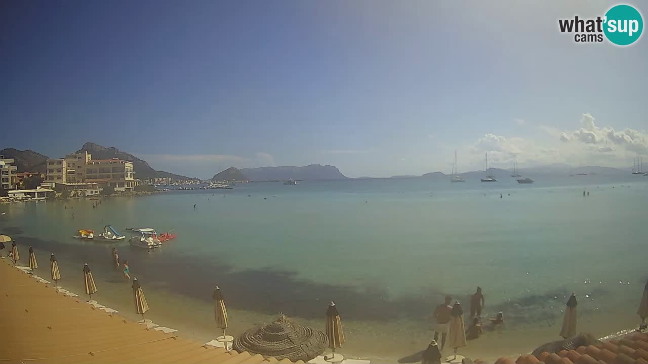 Webcam Terza Spiaggia Golfo Aranci – Liveblick auf den Strand
