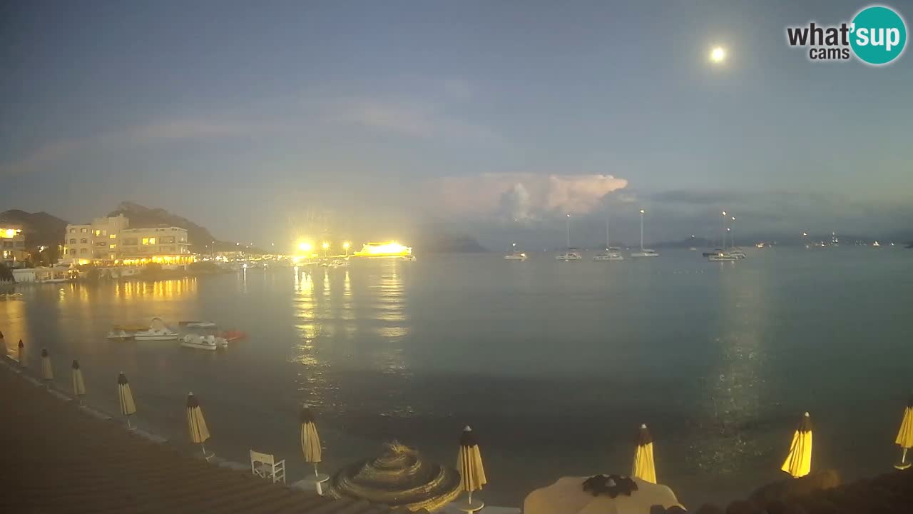 Webcam Terza Spiaggia Golfo Aranci – Vue en direct de la plage