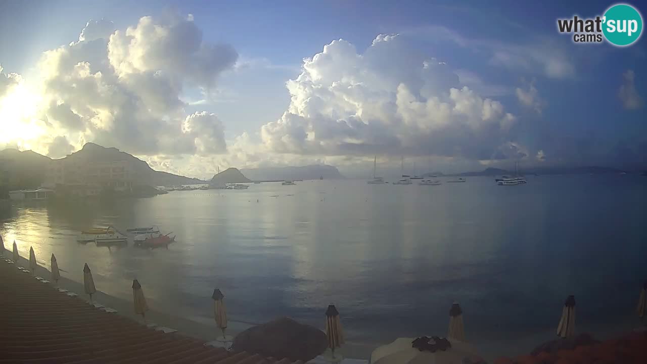 Webcam Terza Spiaggia Golfo Aranci – Vista en directo de la playa