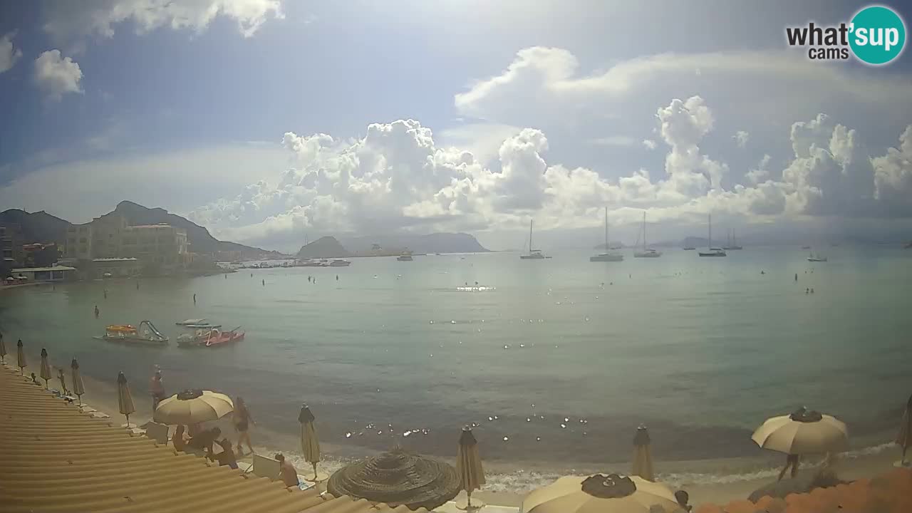 Webcam Terza Spiaggia Golfo Aranci – Vista en directo de la playa