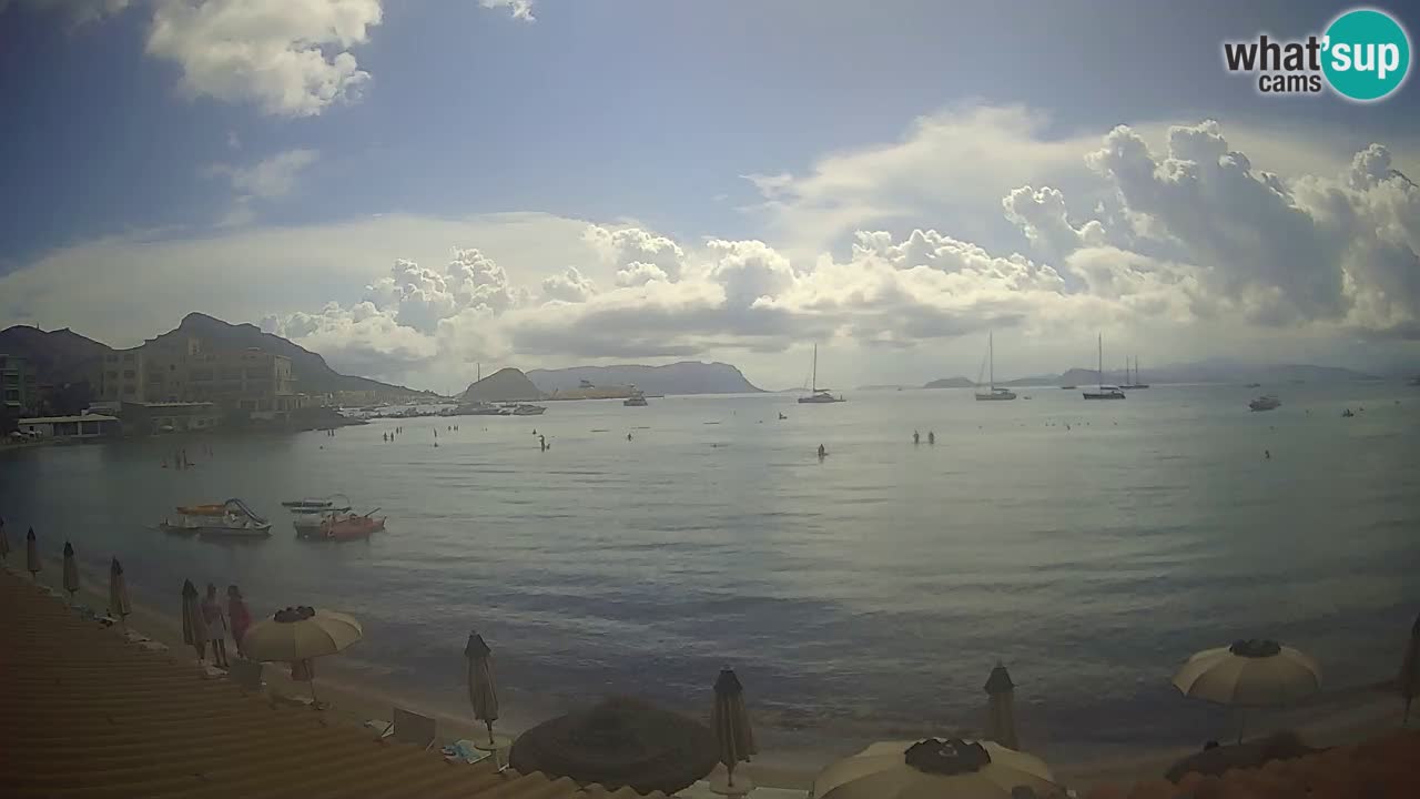 Webcam Terza Spiaggia Golfo Aranci – Vista en directo de la playa