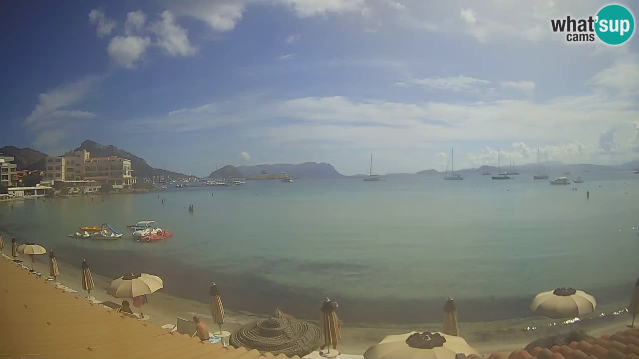 Webcam Terza Spiaggia Golfo Aranci – Liveblick auf den Strand
