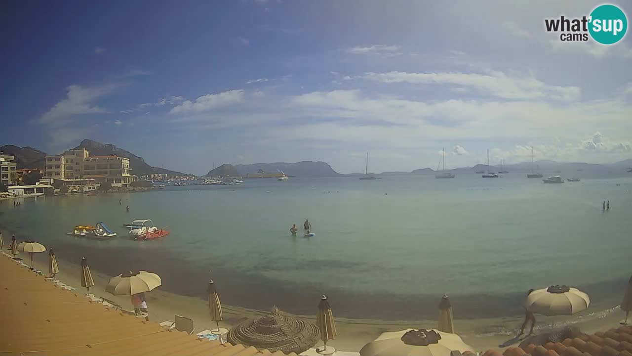 Webcam Terza Spiaggia Golfo Aranci – Vue en direct de la plage