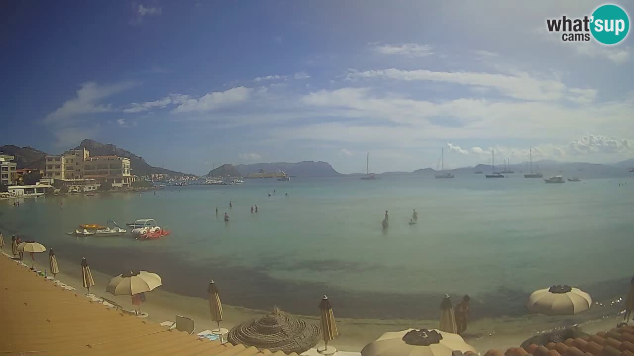 Webcam Terza Spiaggia Golfo Aranci – Vista en directo de la playa