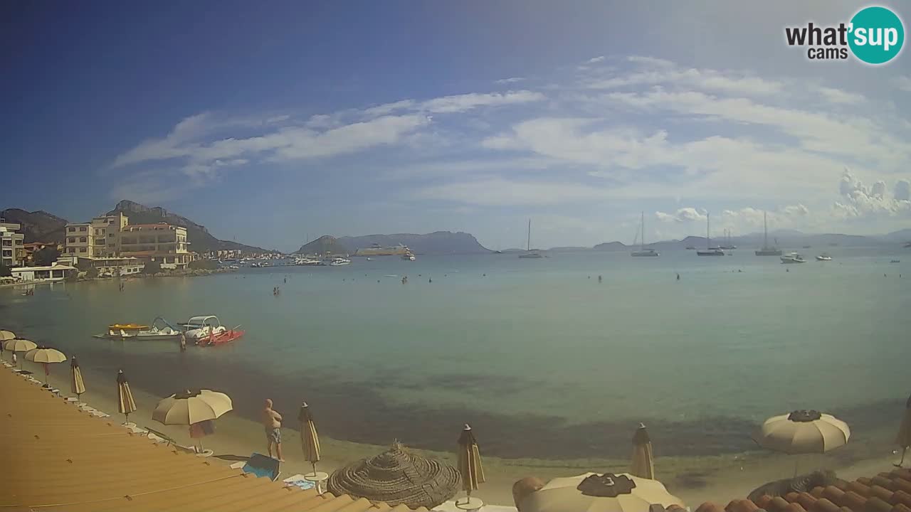 Webcam Terza Spiaggia Golfo Aranci – Vista en directo de la playa