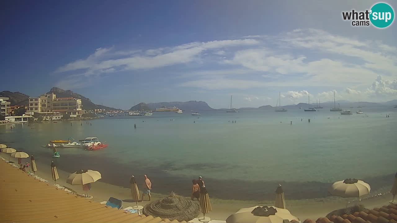 Webcam Terza Spiaggia Golfo Aranci – Liveblick auf den Strand