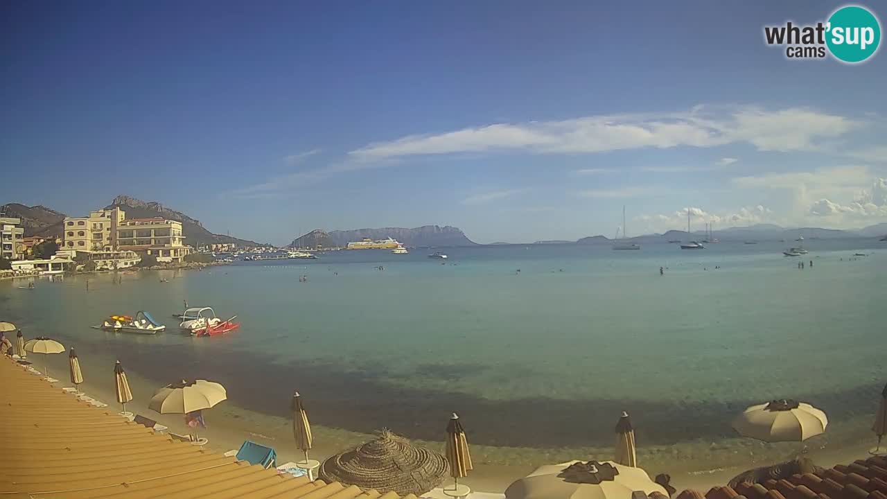 Webcam Terza Spiaggia Golfo Aranci – Vista mare in diretta