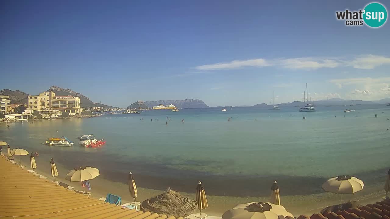 Webcam Terza Spiaggia Golfo Aranci – Vista mare in diretta