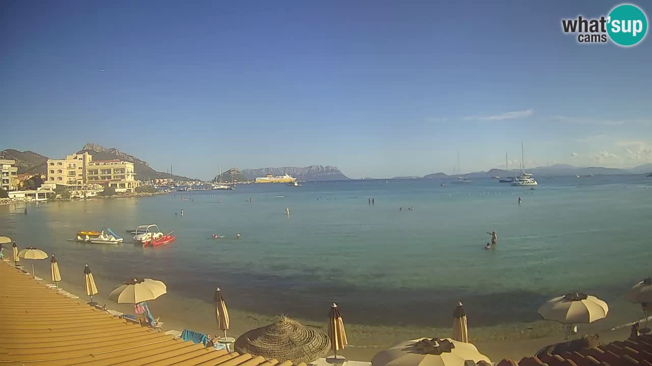 Webcam Terza Spiaggia Golfo Aranci – Liveblick auf den Strand