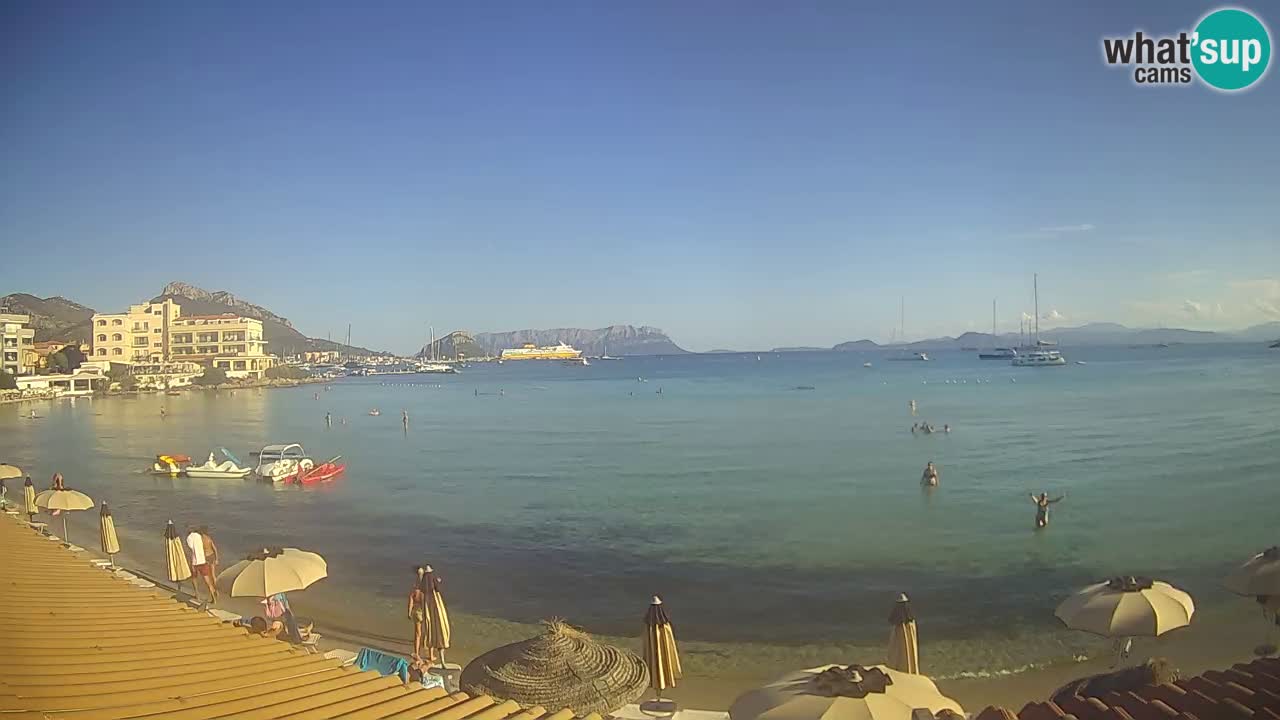 Webcam Terza Spiaggia Golfo Aranci – Vista en directo de la playa