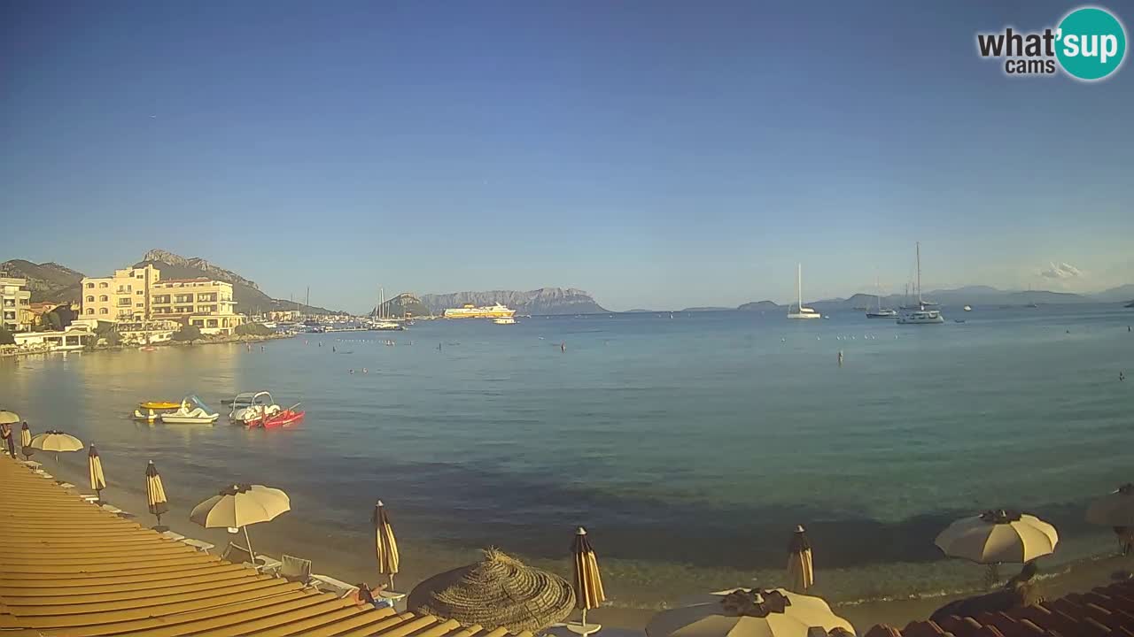 Web kamera Terza Spiaggia Golfo Aranci – Pogled uživo na plažu