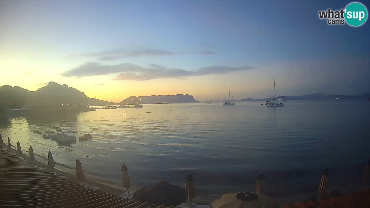 Webcam Terza Spiaggia Golfo Aranci – Vue en direct de la plage