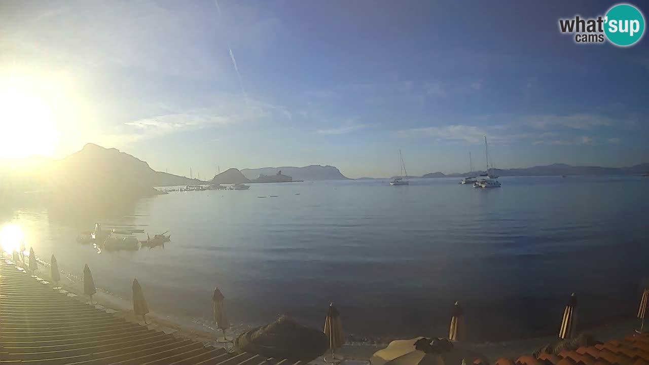 Webcam Terza Spiaggia Golfo Aranci – Vue en direct de la plage