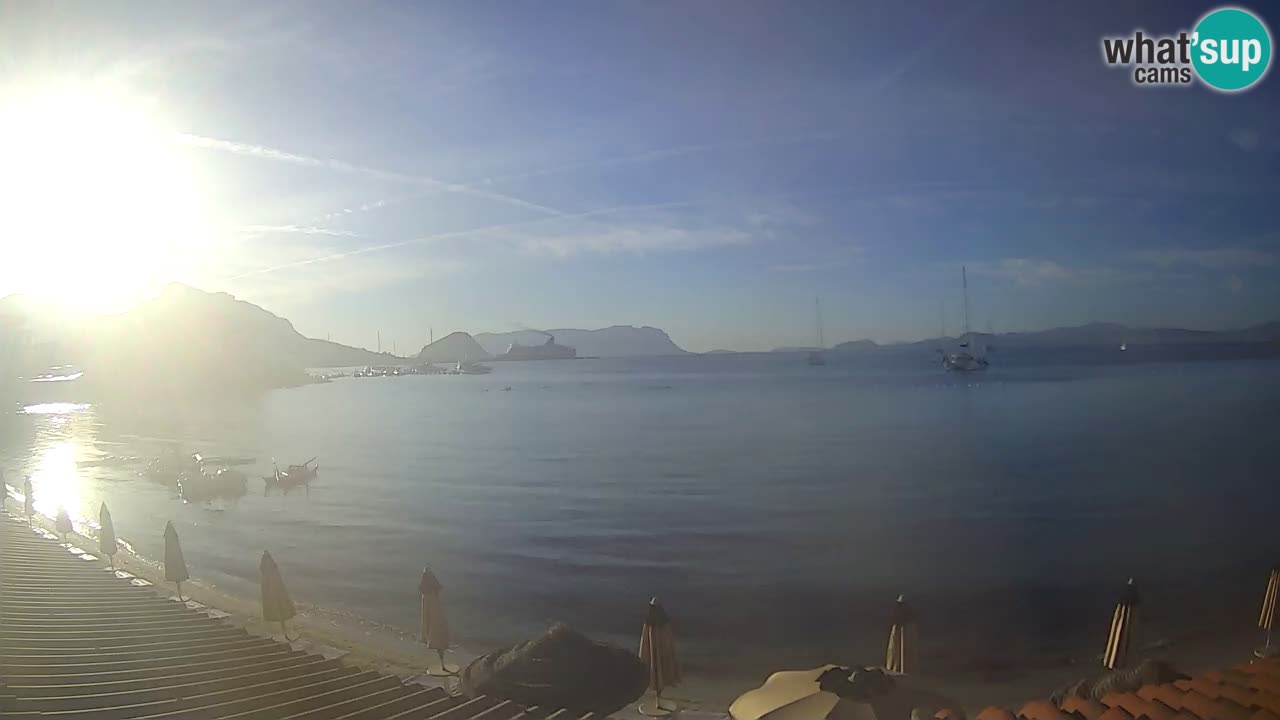 Webcam Terza Spiaggia Golfo Aranci – Vue en direct de la plage
