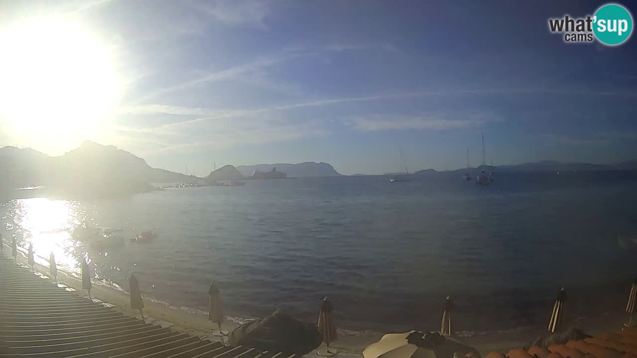 Webcam Terza Spiaggia Golfo Aranci – Vista en directo de la playa