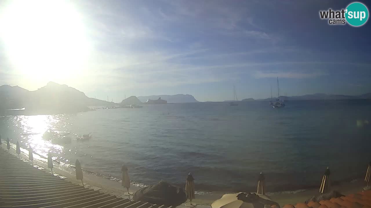 Webcam Terza Spiaggia Golfo Aranci – Vista en directo de la playa