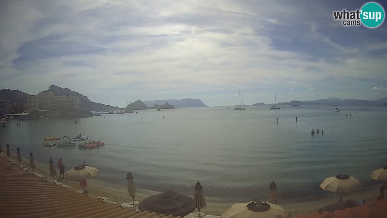 Webcam Terza Spiaggia Golfo Aranci – Liveblick auf den Strand