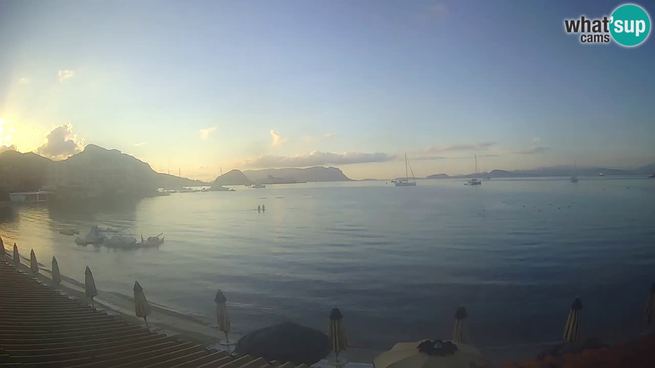 Webcam Terza Spiaggia Golfo Aranci – Vue en direct de la plage