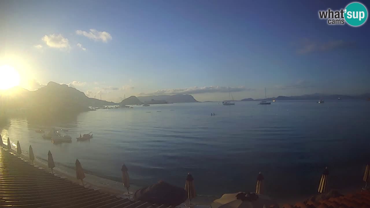 Webcam Terza Spiaggia Golfo Aranci – Vue en direct de la plage