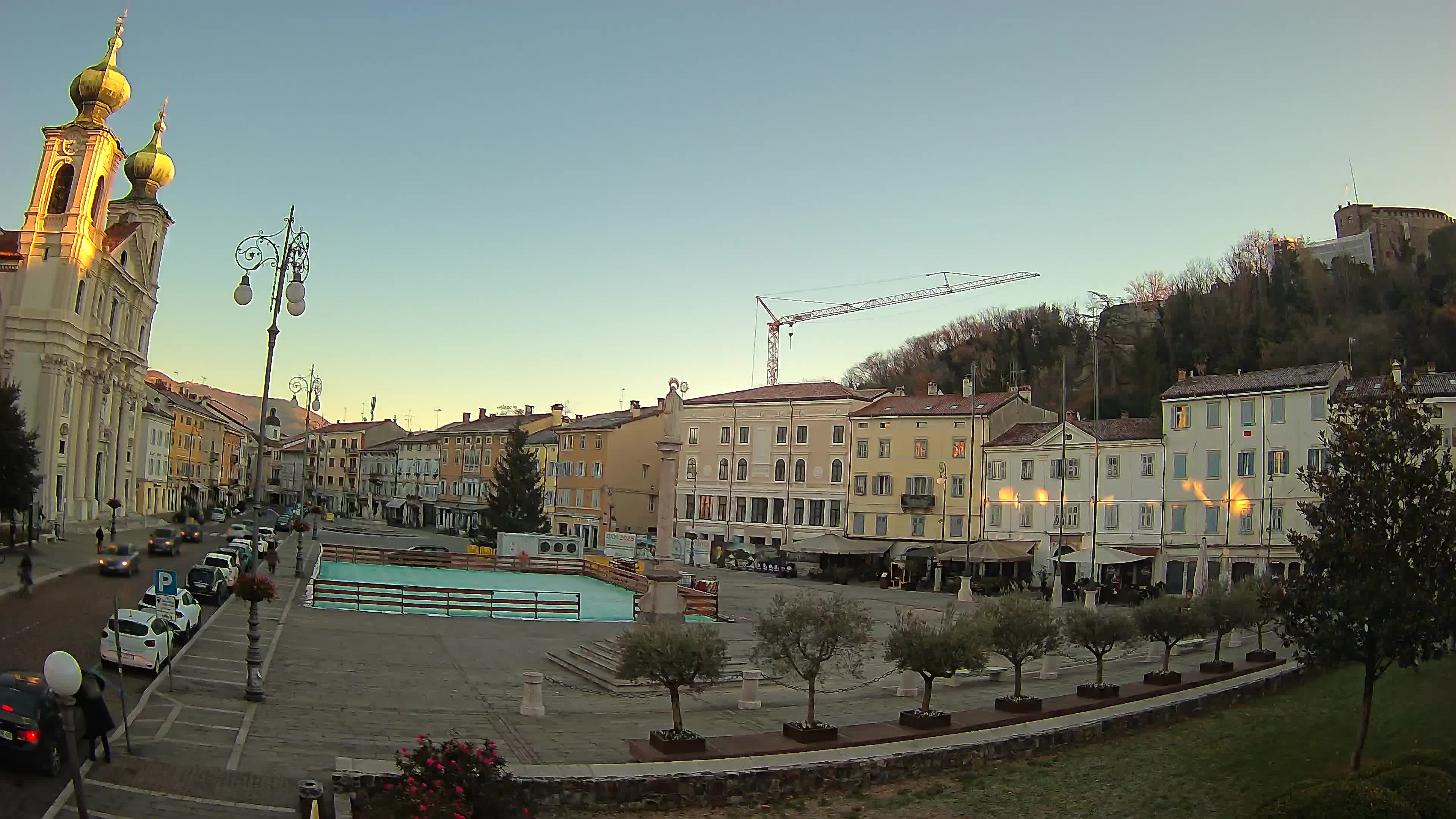 Gorizia – Plaza Vittoria – Catedral de San Pedro. Ignacio