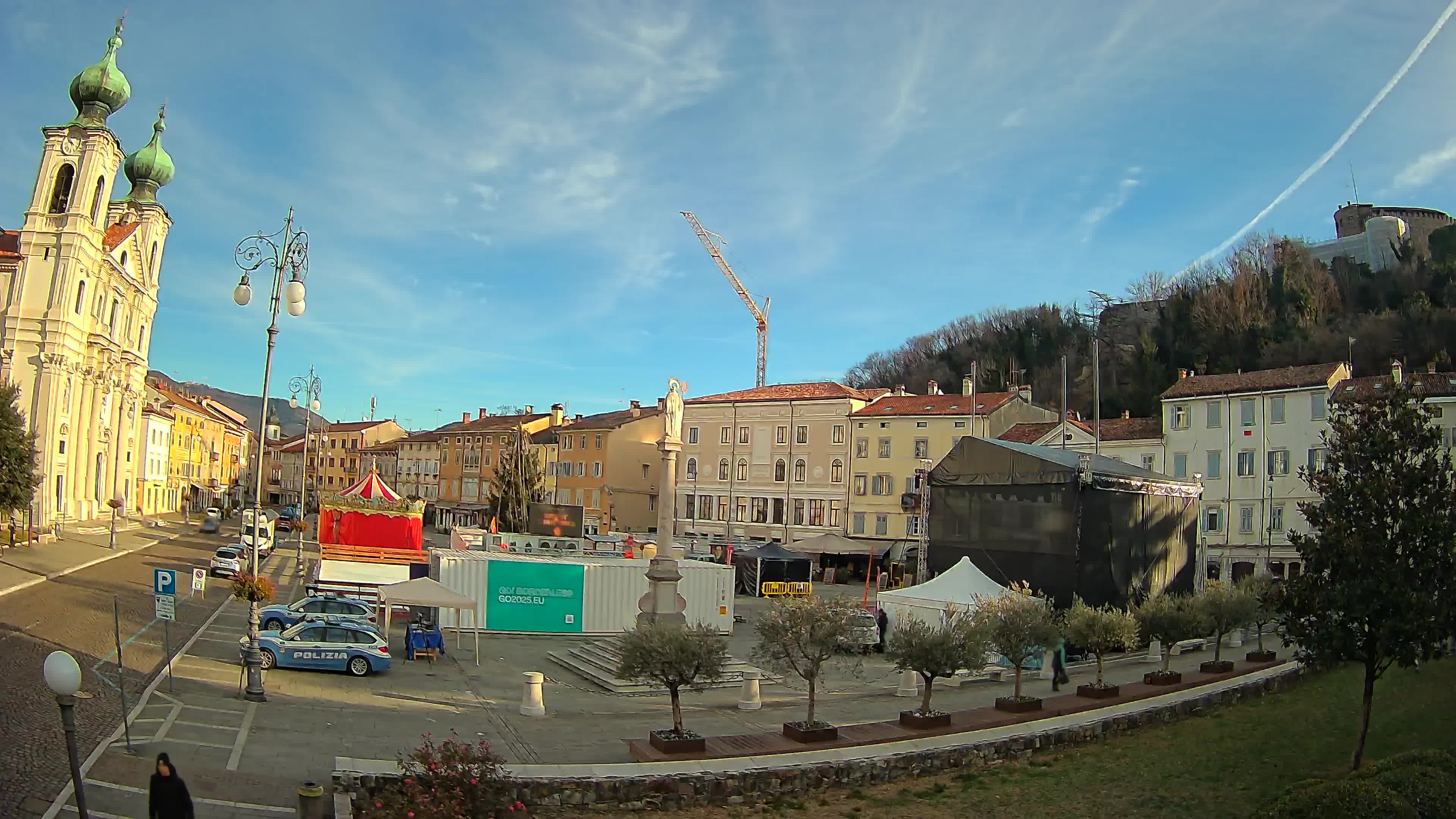 Webcam Gorizia Vittoria square – Cathedral of st. Ignazio