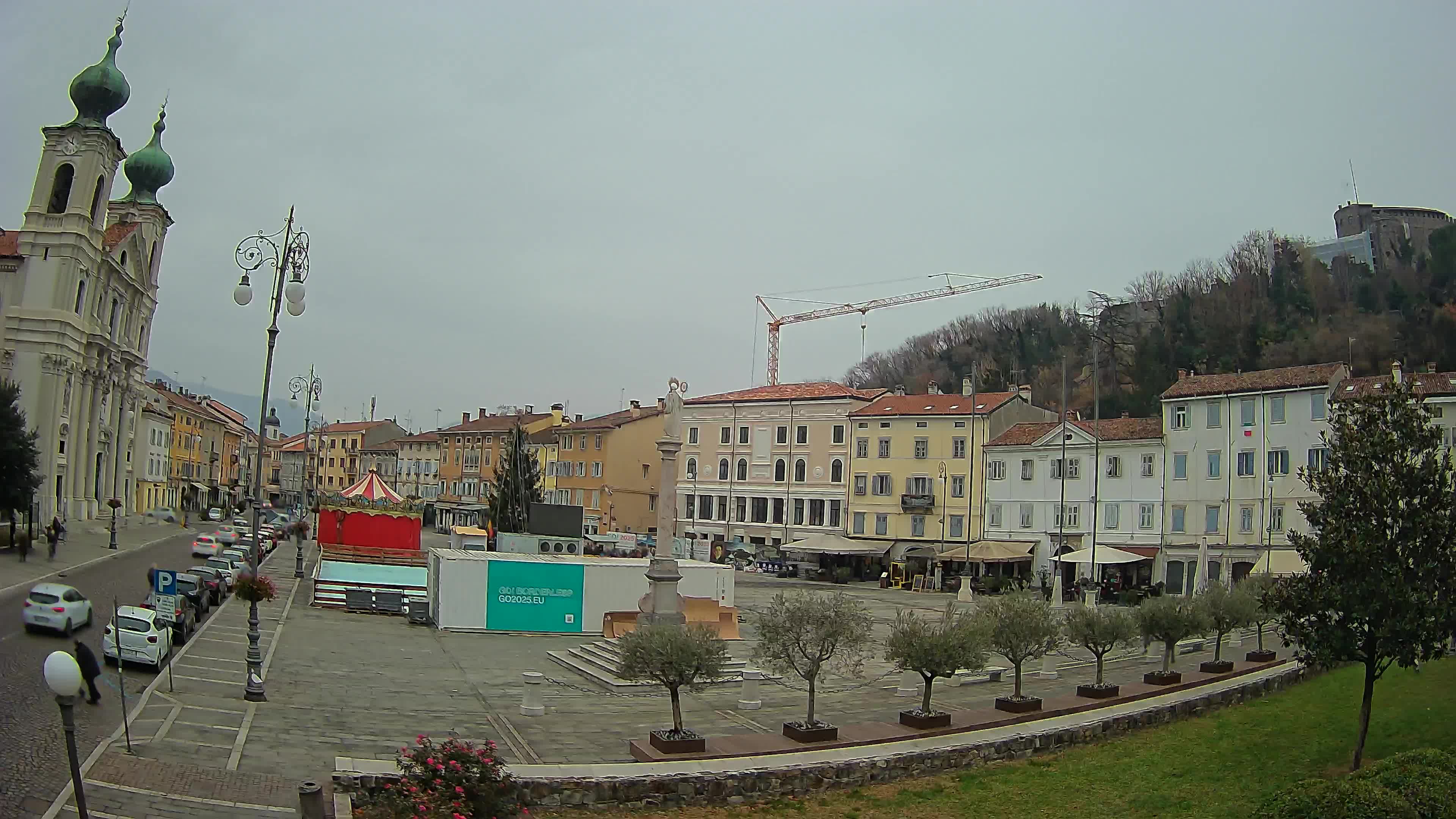 Webcam Gorizia Piazza della Vittoria e Duomo di S. Ignazio